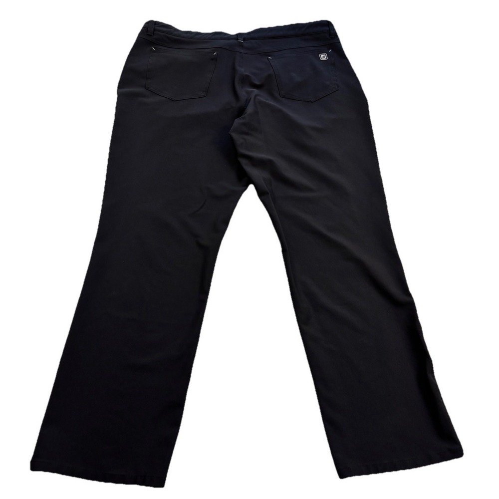 FootJoy FJ Performance Golf Pants Athletic Fit Black Men's Size 40x30 Stretch - Picture 5 of 12